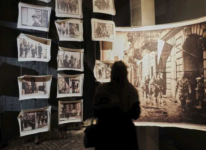 ekspozycja w Muzeum Powstania Warszawskiego
